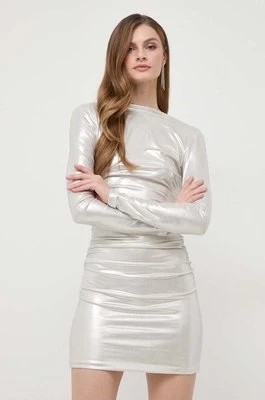 Zdjęcie produktu Pinko sukienka kolor srebrny mini dopasowana 103041.Y5RA