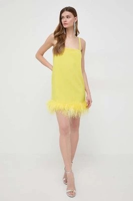 Zdjęcie produktu Pinko sukienka kolor żółty mini prosta 102949.A1RJ