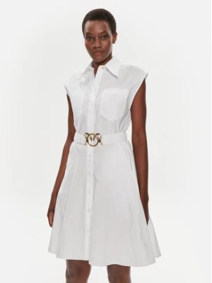 Zdjęcie produktu Pinko Sukienka koszulowa Anaceta 103111 A1P4 Biały Regular Fit