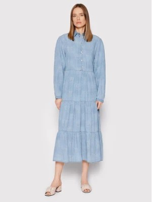Zdjęcie produktu Pinko Sukienka koszulowa Distratta 1J10UV Y85P Błękitny Regular Fit