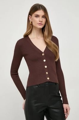 Zdjęcie produktu Pinko sweter jedwabny kolor brązowy lekki 102018.A1KW