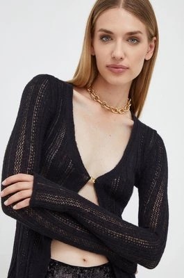 Zdjęcie produktu Pinko sweter wełniany damski kolor czarny lekki