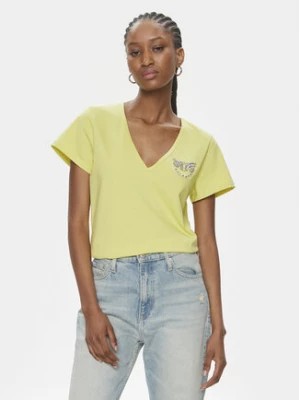 Zdjęcie produktu Pinko T-Shirt 100372 A1R7 Żółty Regular Fit