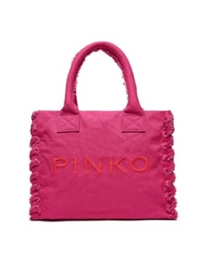 Zdjęcie produktu Pinko Torebka Beach Shopping PE 24 PLTT 100782 A1WQ Różowy