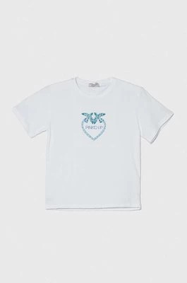 Zdjęcie produktu Pinko Up t-shirt dziecięcy kolor biały