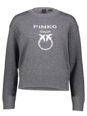 Zdjęcie produktu Pinko Wełniany sweter w kolorze szarym rozmiar: L