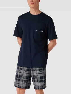 Zdjęcie produktu Piżama z bawełny model ‘Comfort Fit Schlafanzug’ Schiesser
