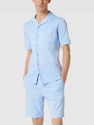 Zdjęcie produktu Piżama z kołnierzem z połami model ‘JERSEY PIPING’ Polo Ralph Lauren Underwear