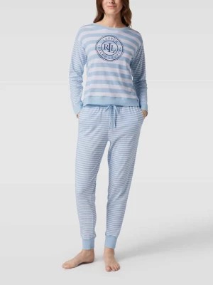 Zdjęcie produktu Piżama z nadrukiem z logo Lauren Ralph Lauren