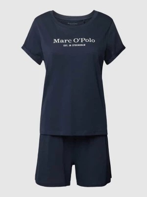 Zdjęcie produktu Piżama z nadrukiem z logo model ‘MIX N MATCH’ Marc O'Polo