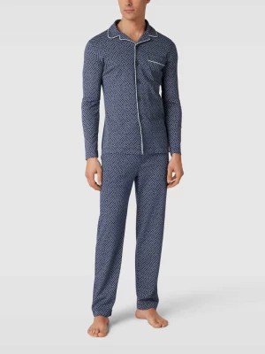Zdjęcie produktu Piżama ze wzorem na całej powierzchni model ‘PIPING’ Polo Ralph Lauren Underwear