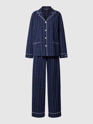 Zdjęcie produktu Piżama ze wzorem w kratę Lauren Ralph Lauren