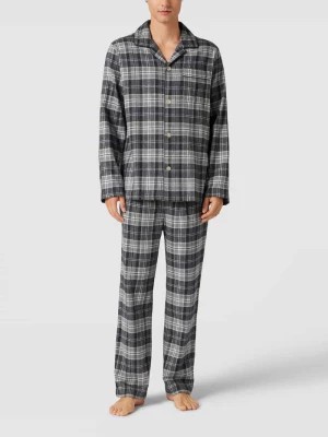 Zdjęcie produktu Piżama ze wzorem w kratę model ‘FLANNEL PJ’ Polo Ralph Lauren Underwear