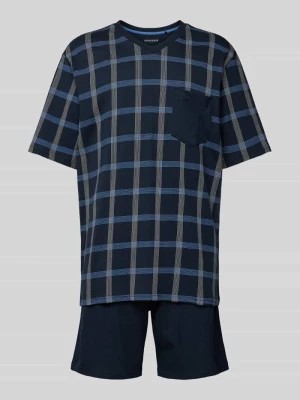 Zdjęcie produktu Piżama ze wzorem w kratę Schiesser