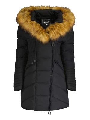Zdjęcie produktu Geographical Norway Płaszcz pikowany "Chaya" w kolorze czarnym rozmiar: 164