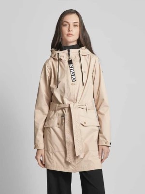 Zdjęcie produktu Płaszcz z listwą z zatrzaskami model ‘Lauren’ khujo