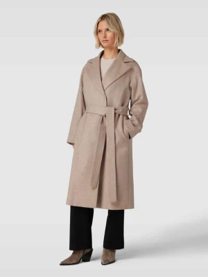 Zdjęcie produktu Płaszcz z paskiem w talii model ‘MABELLINA’ HUGO