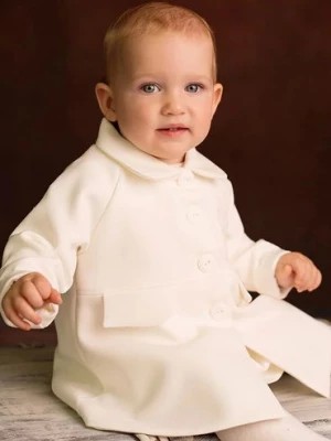 Zdjęcie produktu Płaszczyk niemowlęcy do chrztu ecru Eliza Balumi