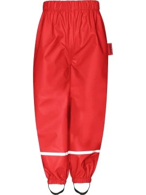 Zdjęcie produktu Playshoes Spodnie przeciwdeszczowe w kolorze czerwonym rozmiar: 128