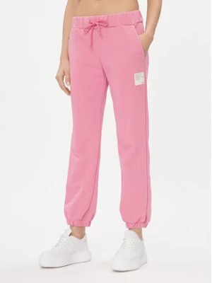 Zdjęcie produktu Please Spodnie materiałowe P2SHBUT000 Różowy Regular Fit