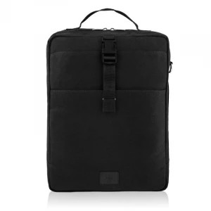 Zdjęcie produktu Plecak męski na laptopa czarny włoski format A4 mieści Merg