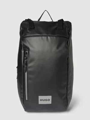 Zdjęcie produktu Plecak odblaskowy model ‘Quantum’ w kolorze czarnym HUGO