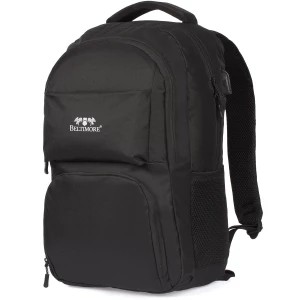 Zdjęcie produktu Plecak profesjonalny solidny na laptopa do pracy duży A4 15,6 Beltimore czarny Merg