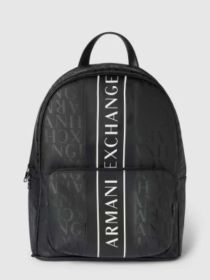 Zdjęcie produktu Plecak z nadrukiem z logo Armani Exchange