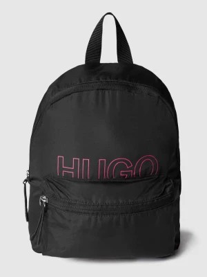 Zdjęcie produktu Plecak z napisem z logo HUGO