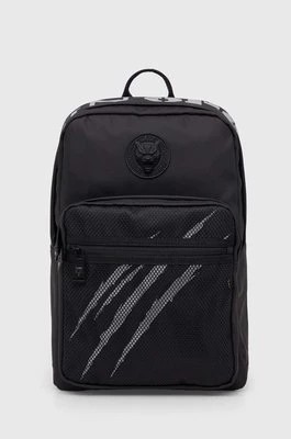 Zdjęcie produktu PLEIN SPORT plecak męski kolor czarny duży z nadrukiem