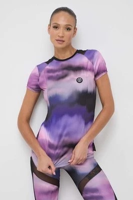 Zdjęcie produktu PLEIN SPORT t-shirt damski kolor fioletowy
