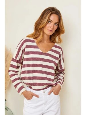 Zdjęcie produktu Plume Koszulka "Dvir" w kolorze fioletowo-białym rozmiar: S