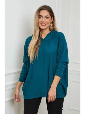 Zdjęcie produktu Plus Size Company Bluza "Caliss" w kolorze morskim rozmiar: 46