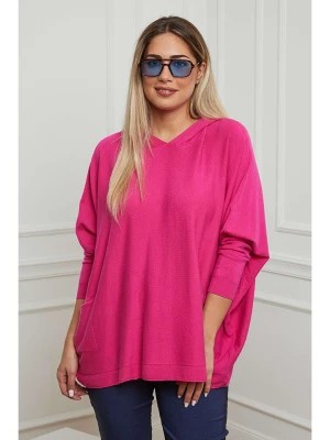 Zdjęcie produktu Plus Size Company Bluza "Caliss" w kolorze różowym rozmiar: 50