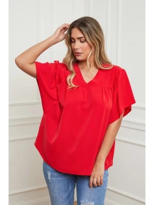 Zdjęcie produktu Plus Size Company Bluzka w kolorze czerwonym rozmiar: 44
