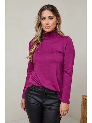 Zdjęcie produktu Plus Size Company Koszulka "Botzaris" w kolorze fioletowym rozmiar: 50