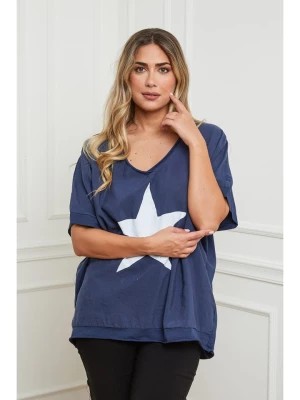 Zdjęcie produktu Plus Size Company Koszulka w kolorze granatowym rozmiar: 38