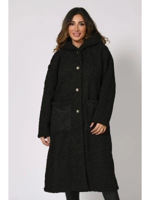 Zdjęcie produktu Plus Size Company Płaszcz przejściowy "Exode" w kolorze czarnym rozmiar: 50/52