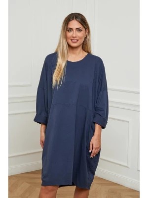 Zdjęcie produktu Plus Size Company Sukienka "Gorel" w kolorze granatowym rozmiar: 46