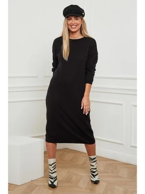 Zdjęcie produktu Plus Size Company Sukienka "Idrina" w kolorze czarnym rozmiar: 46