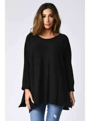 Zdjęcie produktu Plus Size Company Sweter "Atlanta" w kolorze czarnym rozmiar: 52/54