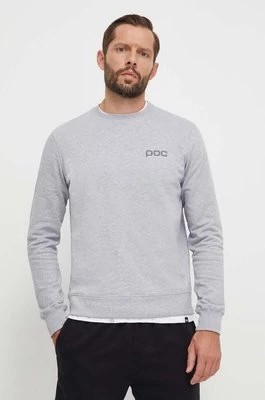 Zdjęcie produktu POC bluza bawełniana męska kolor szary z nadrukiem
