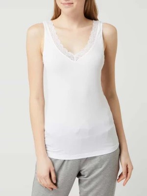 Zdjęcie produktu Podkoszulka z koronką model ‘Cotton Lace’ Hanro