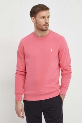 Zdjęcie produktu Polo Ralph Lauren bluza bawełniana męska kolor czerwony gładka