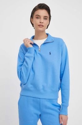 Zdjęcie produktu Polo Ralph Lauren bluza damska kolor niebieski gładka 211931067