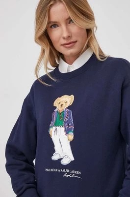 Zdjęcie produktu Polo Ralph Lauren bluza kolor granatowy wzorzysta 211924304