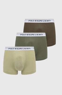 Zdjęcie produktu Polo Ralph Lauren bokserki (3-pack) 714830299047 męskie kolor zielony
