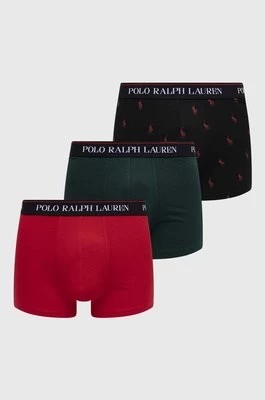 Zdjęcie produktu Polo Ralph Lauren bokserki 3-pack męskie kolor czarny