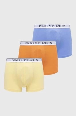 Zdjęcie produktu Polo Ralph Lauren bokserki 3-pack męskie kolor żółty