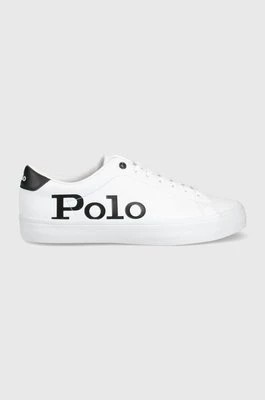 Zdjęcie produktu Polo Ralph Lauren Buty skórzane Longwood kolor biały 816862547001